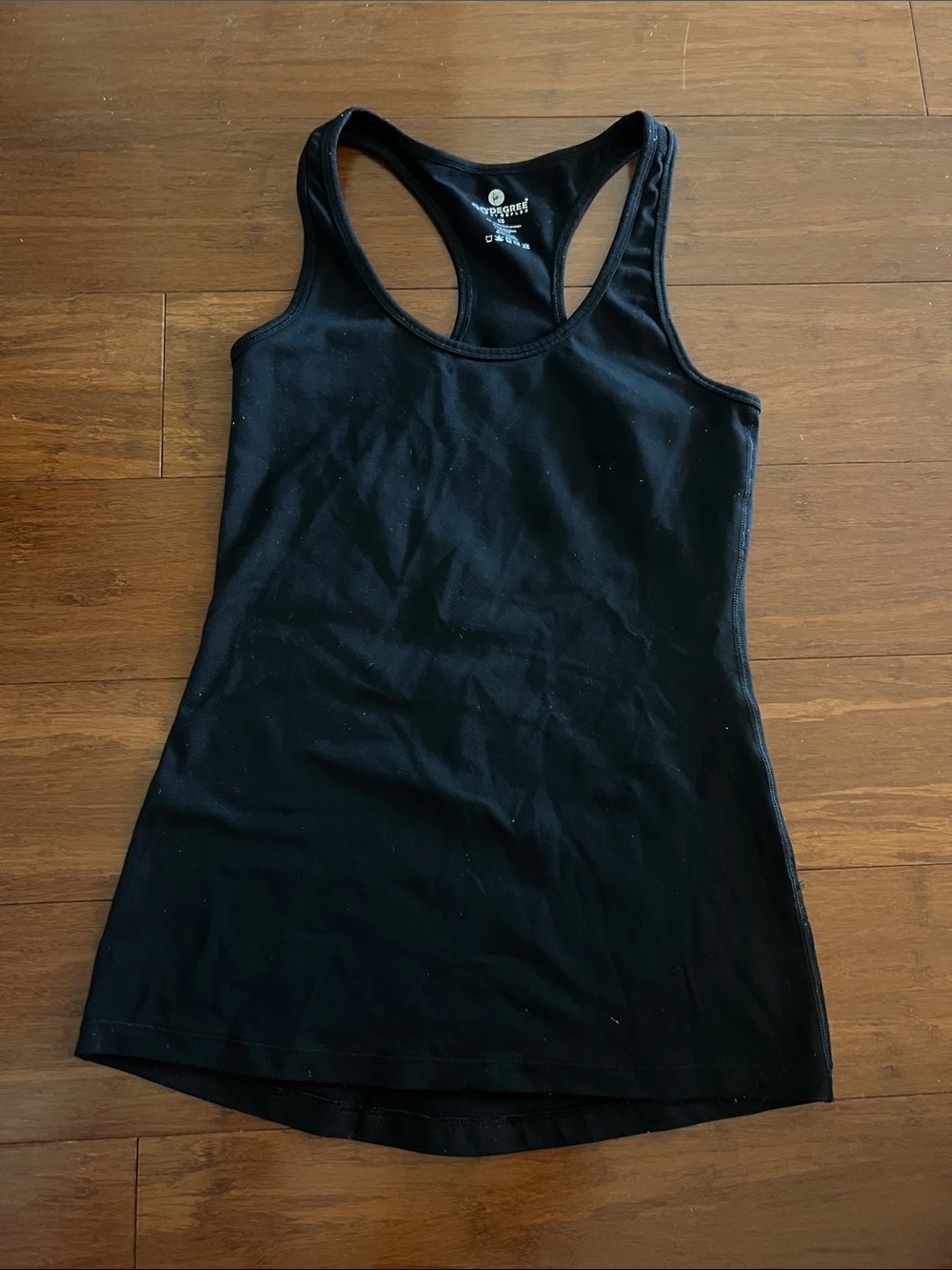Black Racerback Athletic Tank